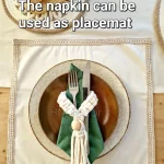 Napkin (holder – linen)