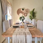 macrame runner #50061