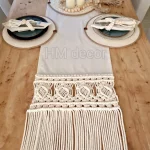 macrame runner #50061