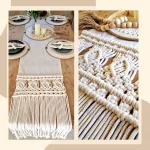 macrame runner #50061