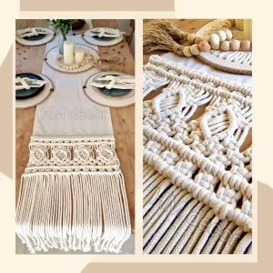 macrame runner #50061