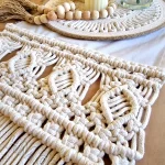 macrame runner #50061