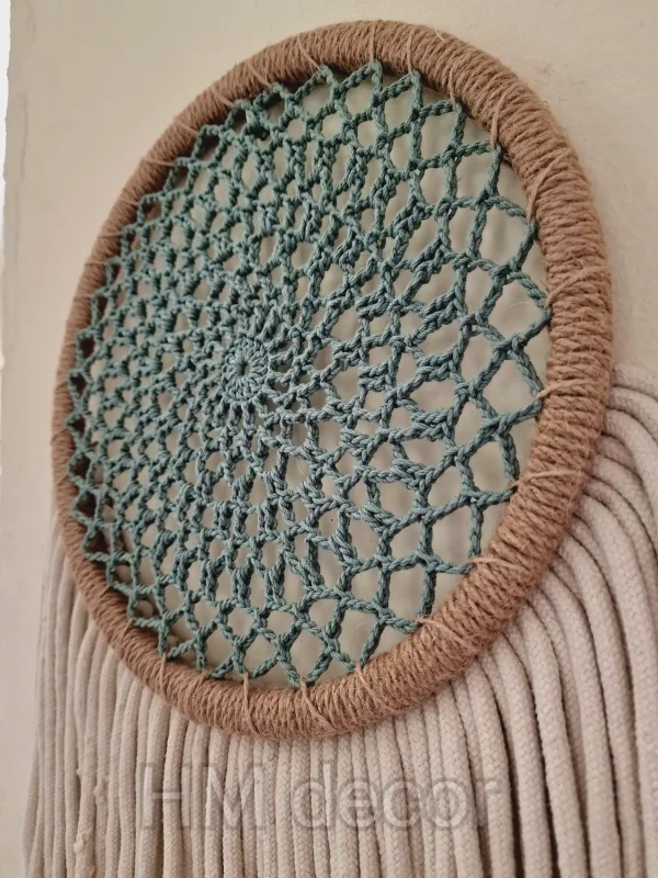 sunny crochet wall decorations
