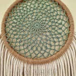 sunny crochet wall decorations