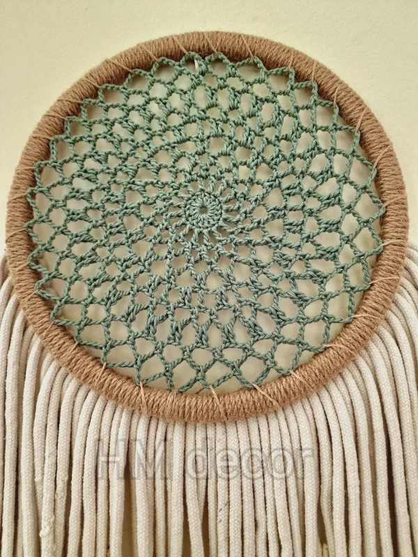 sunny crochet wall decorations