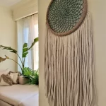 sunny crochet wall decorations