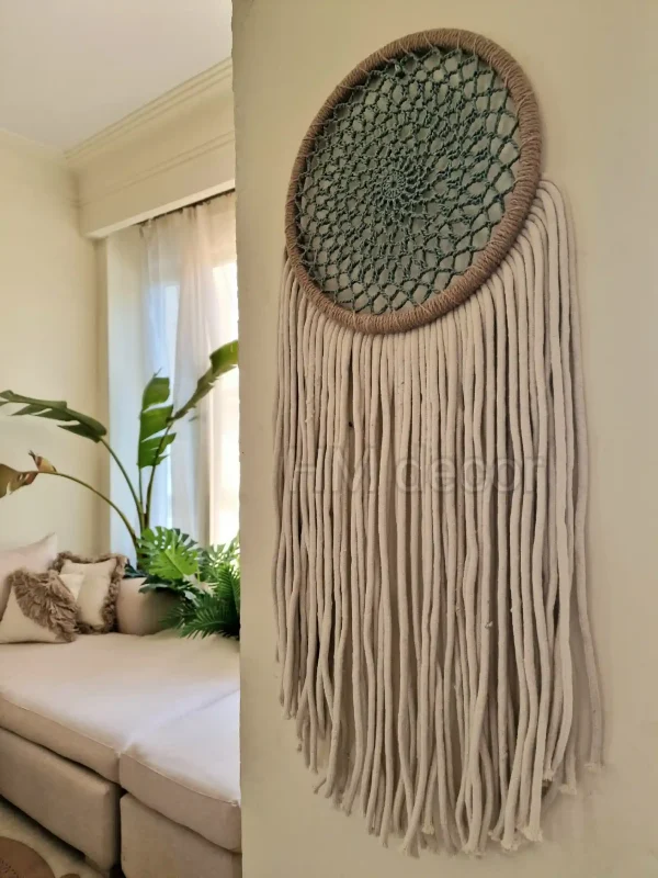 sunny crochet wall decorations