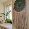 sunny crochet wall decorations