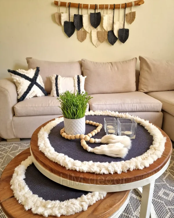 Feather macrame shape48