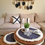 Feather macrame shape48