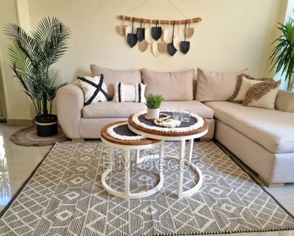 Feather macrame shape48