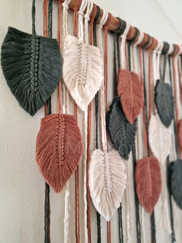 Feather macrame shape 46