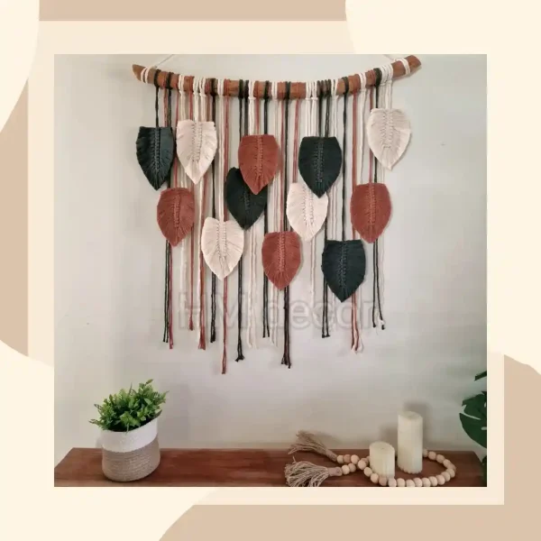 Feather macrame shape 46