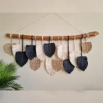 Feather macrame shape48