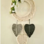 cotton feathers wall decor shape47