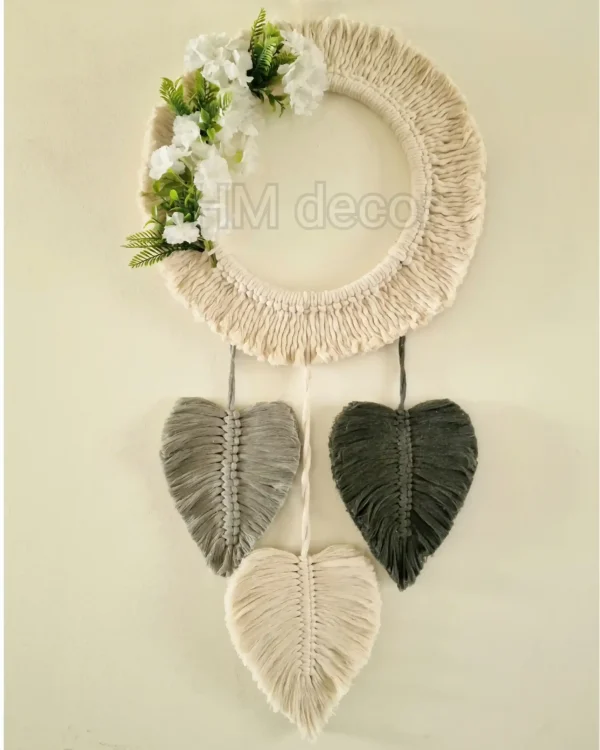 cotton feathers wall decor shape47