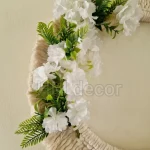 cotton feathers wall decor shape47