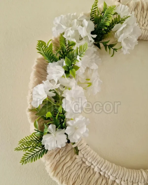 cotton feathers wall decor shape47