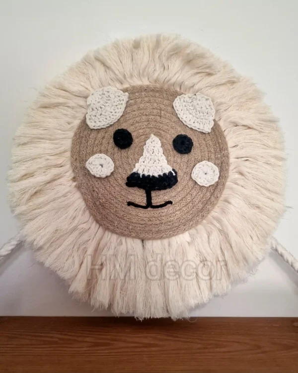 cotton lion decoration