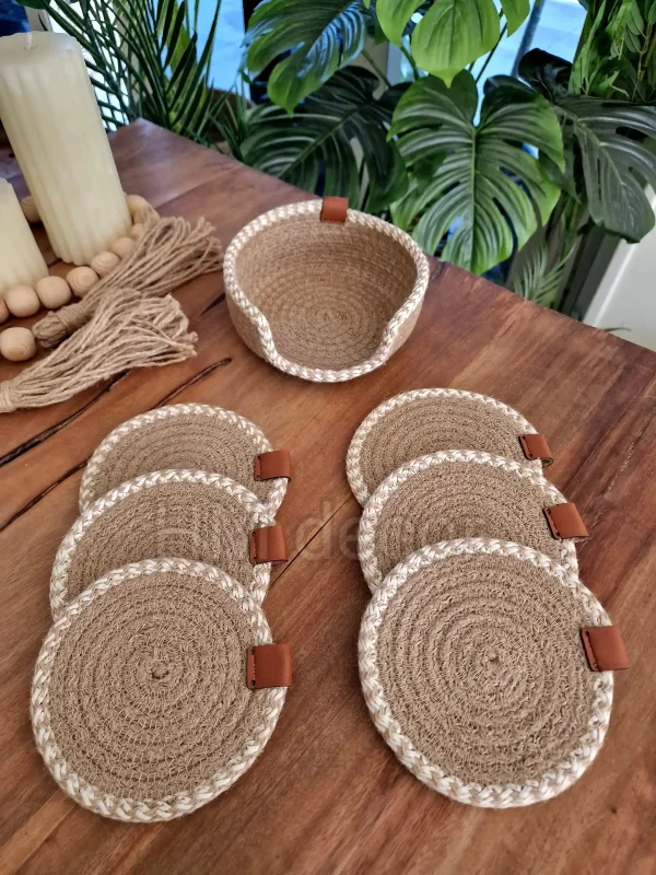 placemat 51 cup coaster set #70030