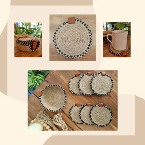 placemat 67 cup coaster set #70031