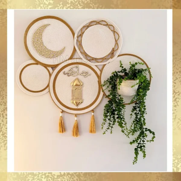 8 Durra Wall Decor set 5 pieces