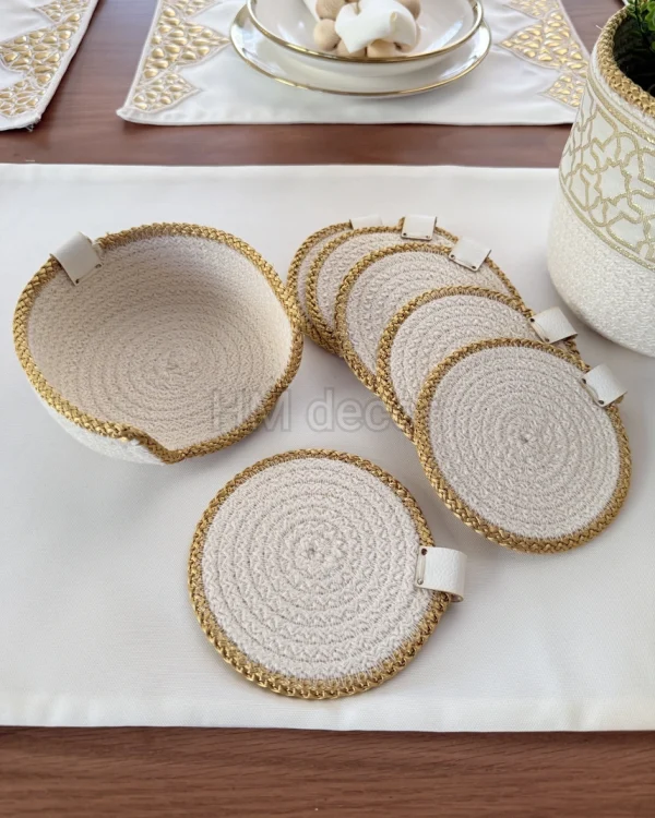 Gold Arabic accessories