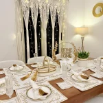 Glamour dinning table set