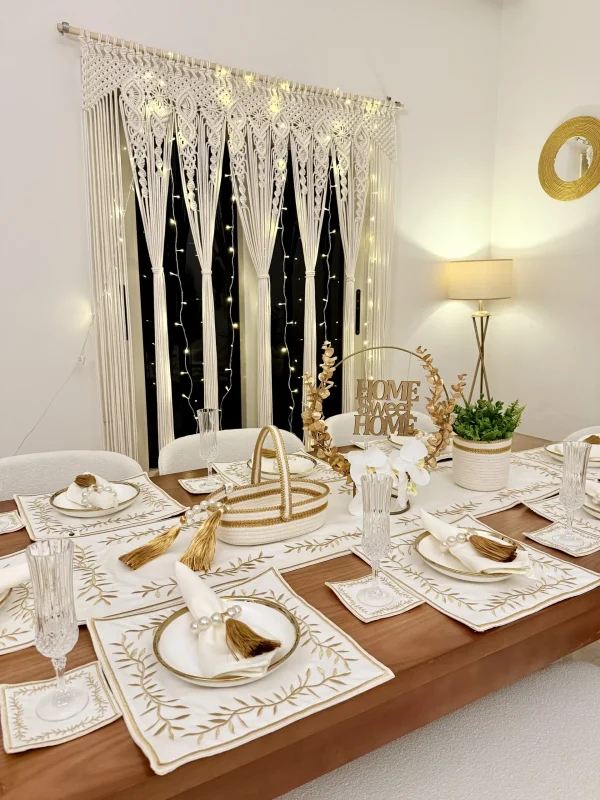 Glamour dinning table set