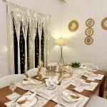 Glamour dinning table set