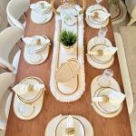 Royal dinning table set