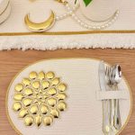 Durra dinning table & coasters