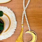 Pearl beads with helal