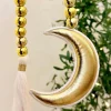 Gold beads with helal