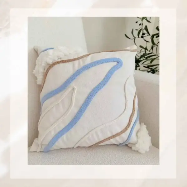 Blue summer Runner & cushions