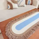 Blue summer Runner & cushions